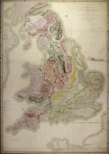 512px-Geological_map_-_William_Smith,_1815_-_BL