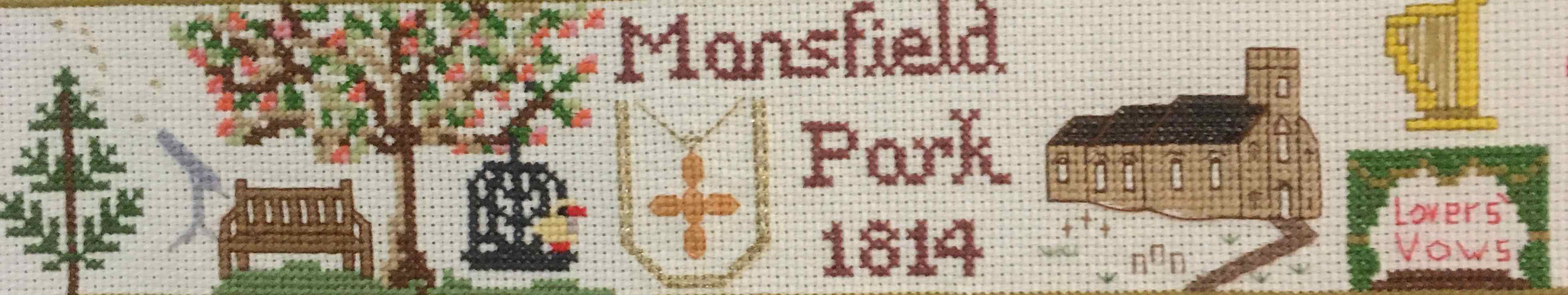 Mansfield Park cross stitch - 1