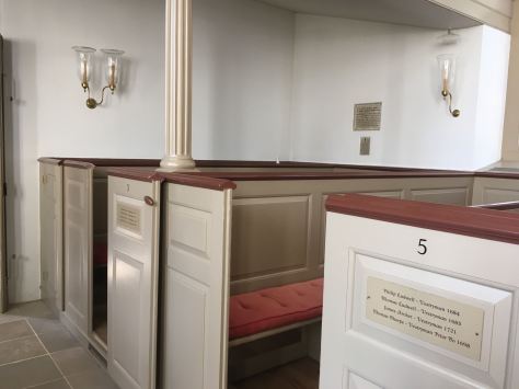 Box Pews Williamsburg - 1